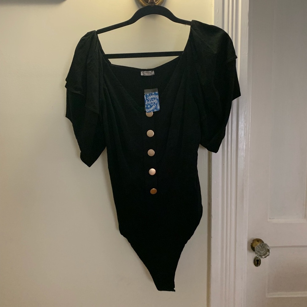 Free People Not Basic Bodysuit